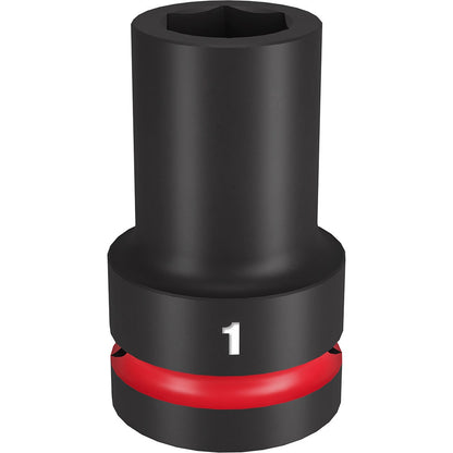 MILWAUKEE SHOCKWAVE 1" Drive 1" Standard 6 Point Impact Socket 49666504
