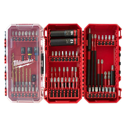 MILWAUKEE SHOCKWAVE Drill, Drive and Fastening Set - 75 Piece 48324048