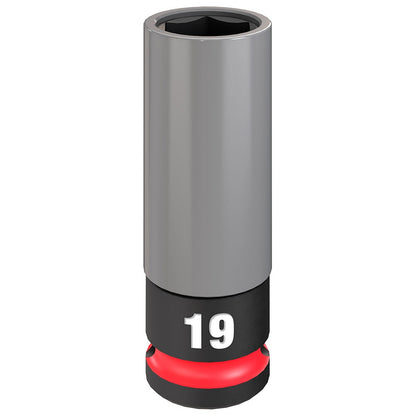 MILWAUKEE SHOCKWAVE Impact Duty 1 2 Drive 19mm Lug Nut Wheel Socket 49667804
