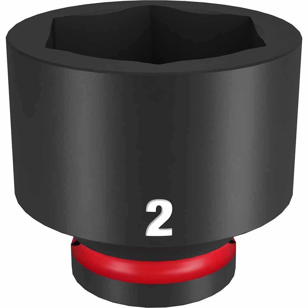 MILWAUKEE SHOCKWAVE 3 4 Drive 2 Standard 6 Point Impact Socket 49666323