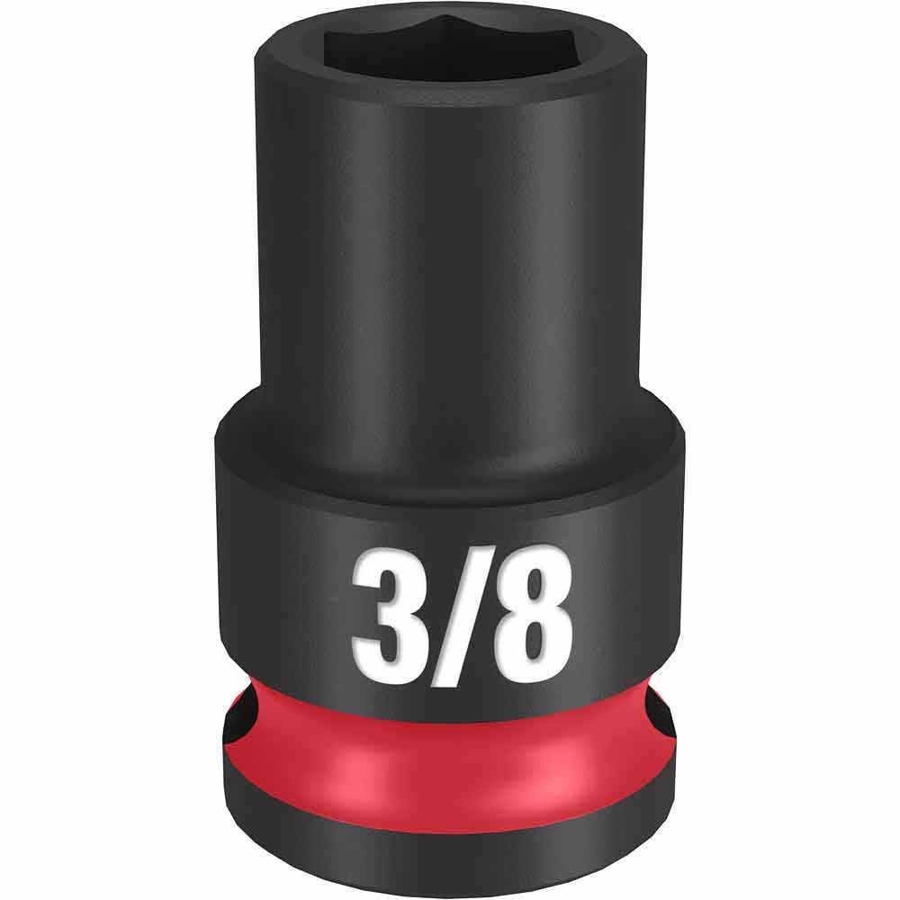 MILWAUKEE SHOCKWAVE 3/8" Drive 3/8" Standard 6 Point Impact Socket 49666104
