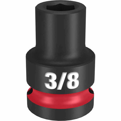 MILWAUKEE SHOCKWAVE 1 2 Drive 3 8 Standard 6 Point Impact Socket 49666200