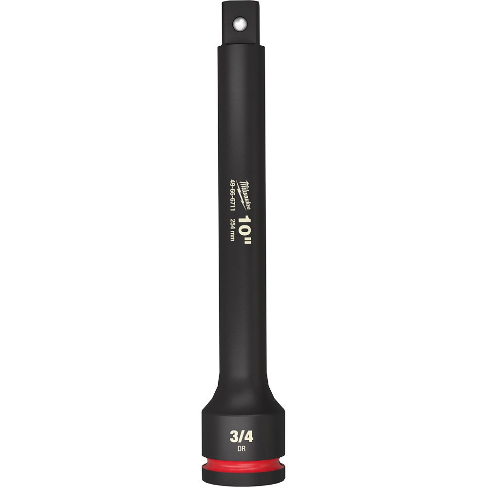 MILWAUKEE SHOCKWAVE 3 4 Drive 254mm (10 ) Impact Socket Extension 49666711