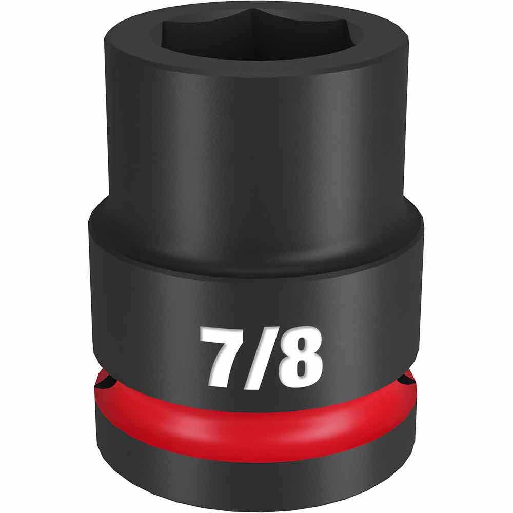 MILWAUKEE SHOCKWAVE 3 4 Drive 7 8 Standard 6 Point Impact Socket 49666305