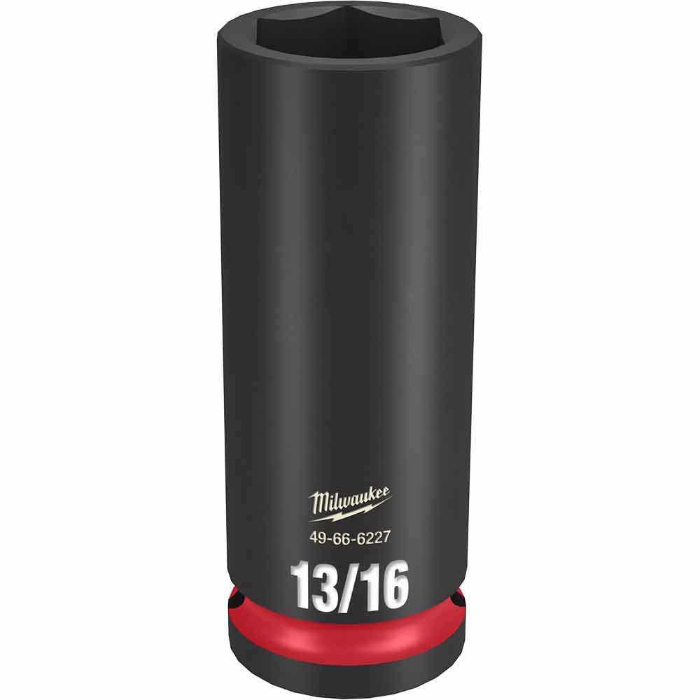 MILWAUKEE SHOCKWAVE 1/2" Drive 13/16" Deep 6 Point Impact Socket 49666227