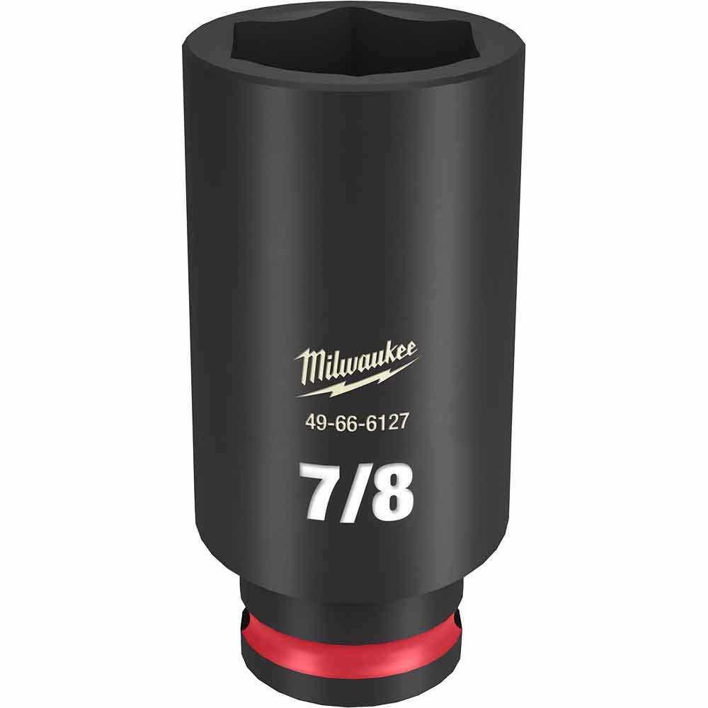 MILWAUKEE SHOCKWAVE 3 8 Drive 7 8 Deep 6 Point Impact Socket 49666127
