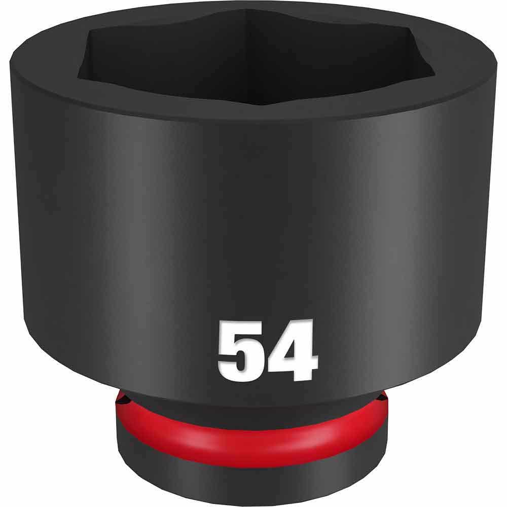 MILWAUKEE SHOCKWAVE 3 4inch Drive 54mm Standard 6 Point Impact Socket - ANZ 49666389
