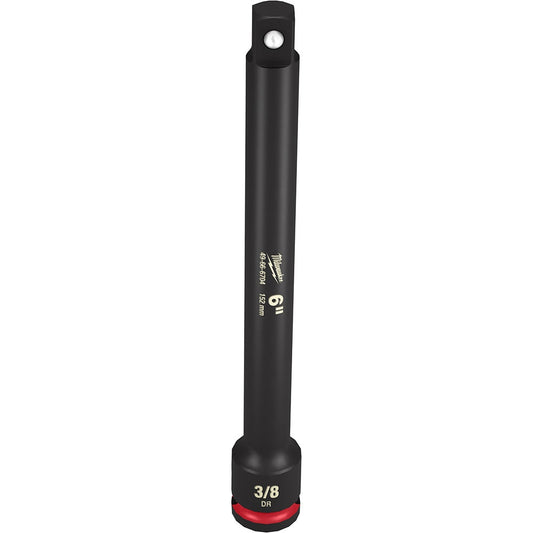 MILWAUKEE SHOCKWAVE 3 8 Drive 152mm (6 ) Impact Socket Extension 49666704