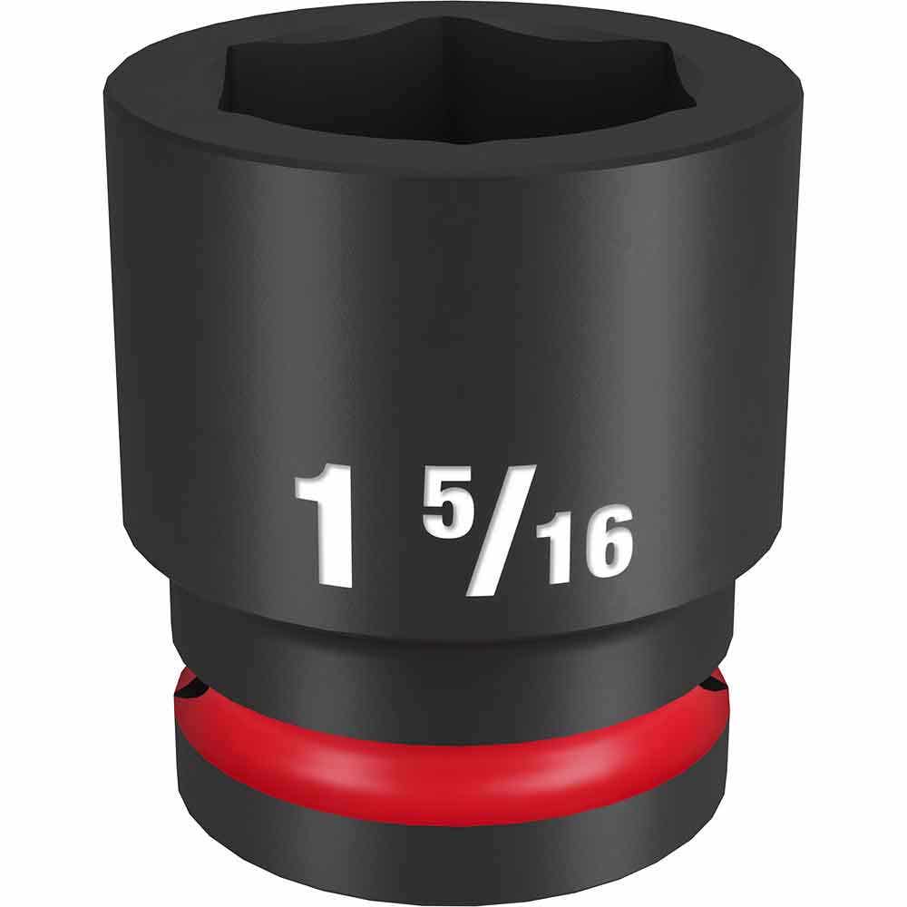 MILWAUKEE SHOCKWAVE 3 4 Drive 1-5 16 Standard 6 Point Impact Socket 49666312