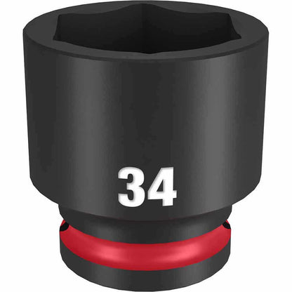 MILWAUKEE SHOCKWAVE 1 2 Drive 34mm Standard 6 Point Impact Socket 49666266