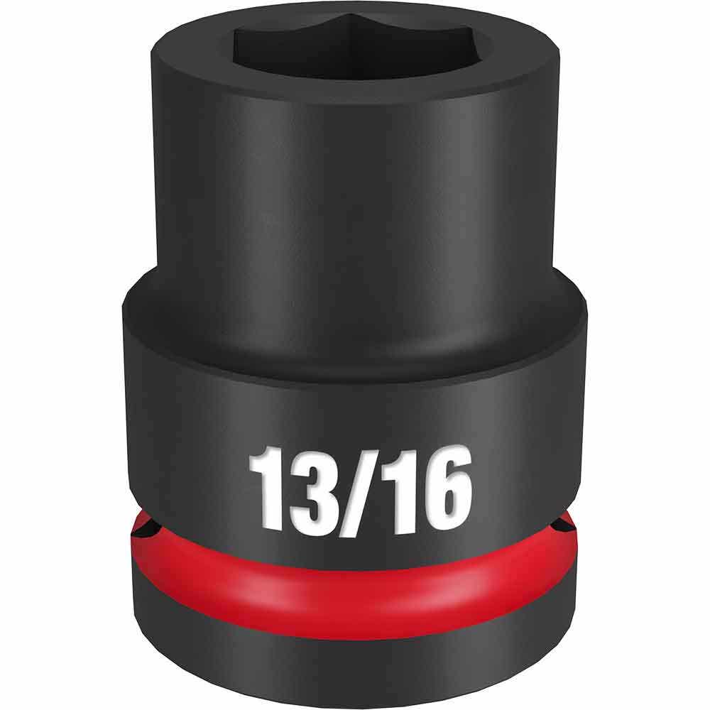 MILWAUKEE SHOCKWAVE 3 4 Drive 13 16 Standard 6 Point Impact Socket 49666304