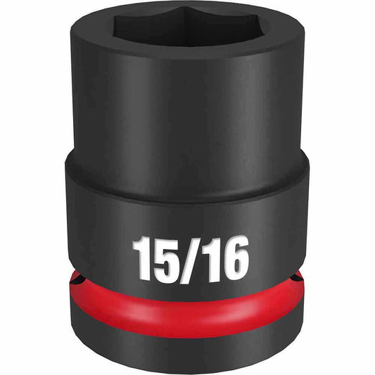 MILWAUKEE SHOCKWAVE 3 4 Drive 15 16 Standard 6 Point Impact Socket 49666306