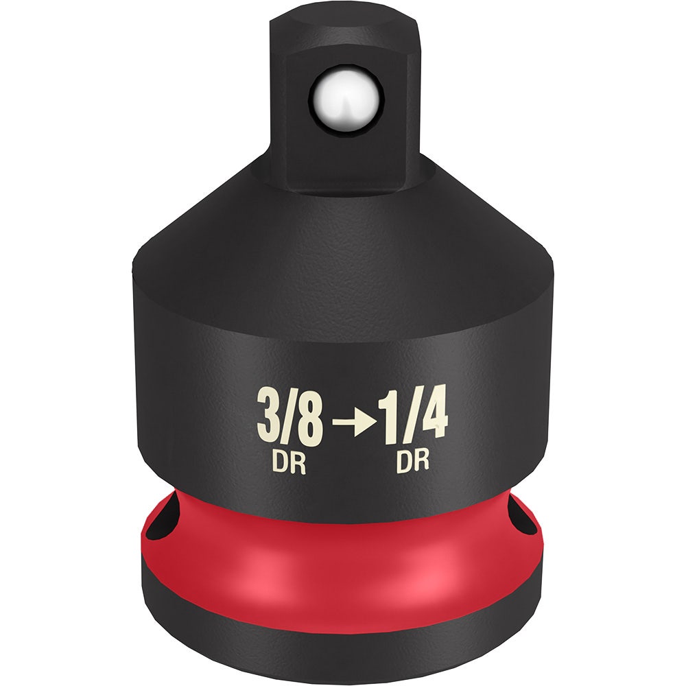 MILWAUKEE SHOCKWAVE 3 8 Drive to 1 4 Drive Impact Socket Reducer 49666722