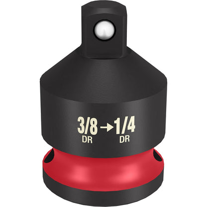 MILWAUKEE SHOCKWAVE 3 8 Drive to 1 4 Drive Impact Socket Reducer 49666722