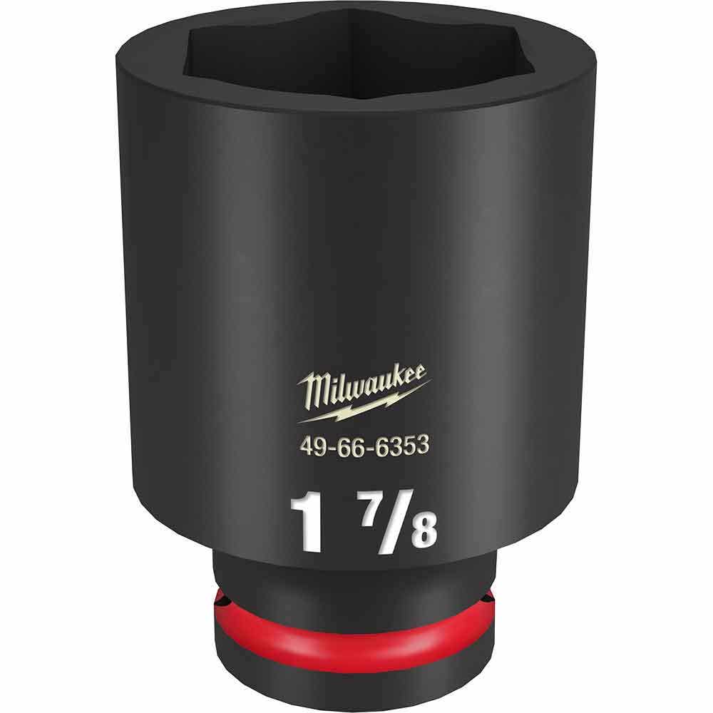MILWAUKEE SHOCKWAVE 3/4" Drive 1-7/8" Deep 6 Point Impact Socket 49666353
