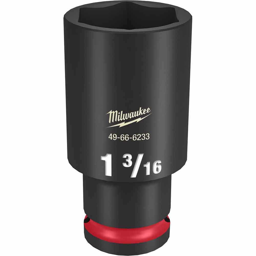 MILWAUKEE SHOCKWAVE 1 2 Drive 1-3 16 Deep 6 Point Impact Socket 49666233