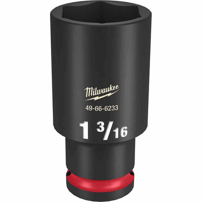 MILWAUKEE SHOCKWAVE 1 2 Drive 1-3 16 Deep 6 Point Impact Socket 49666233