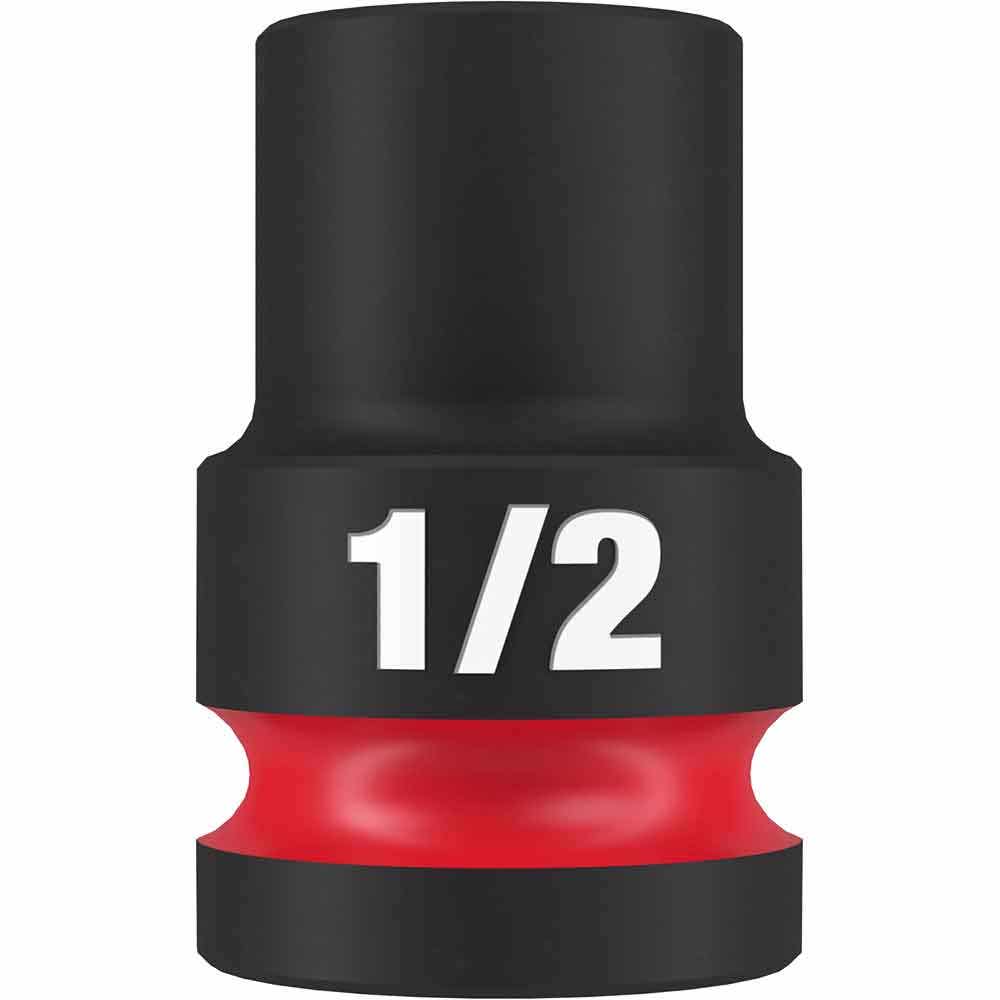 MILWAUKEE SHOCKWAVE 1 2 Drive 1 2 Standard 6 Point Impact Socket 49666202