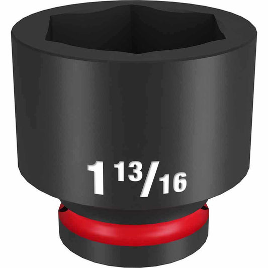 MILWAUKEE SHOCKWAVE 3/4" Drive 1-13/16" Standard 6 Point Impact Socket 49666320