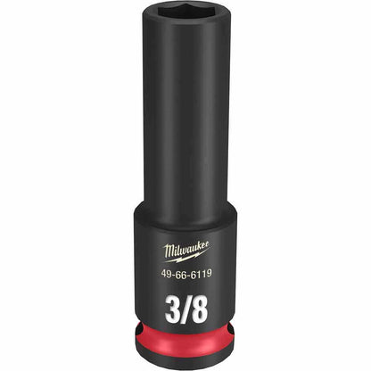 MILWAUKEE SHOCKWAVE 3/8" Drive 3/8" Deep 6 Point Impact Socket 49666119