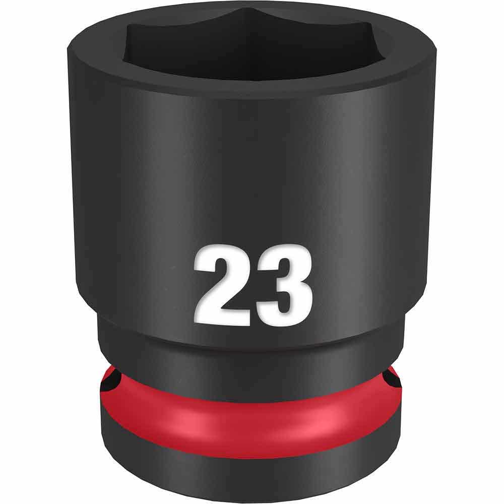 MILWAUKEE SHOCKWAVE 1 2 Drive 23mm Standard 6 Point Impact Socket 49666255