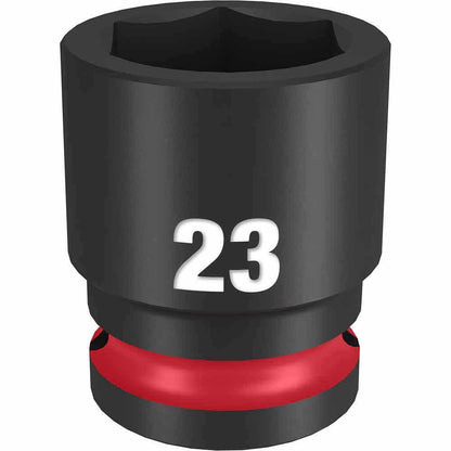 MILWAUKEE SHOCKWAVE 1 2 Drive 23mm Standard 6 Point Impact Socket 49666255