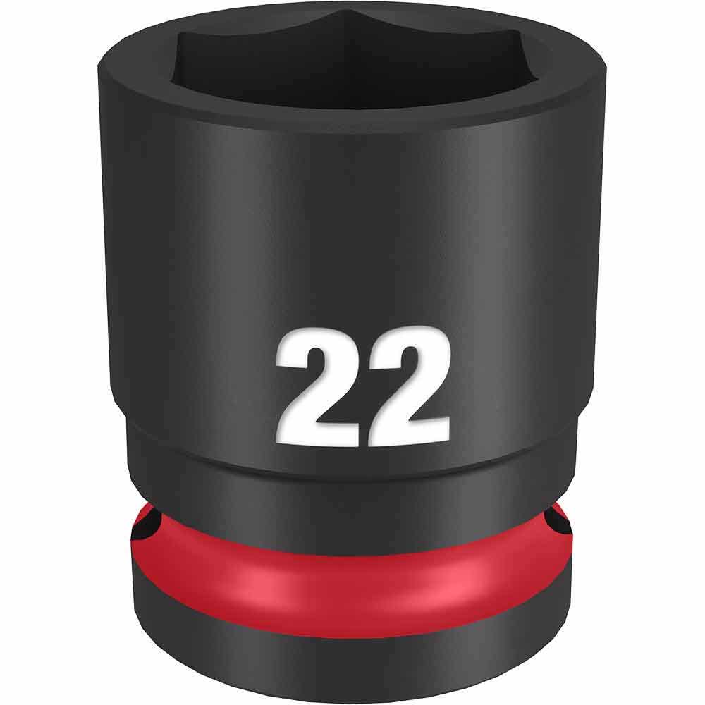 MILWAUKEE SHOCKWAVE 1 2 Drive 22mm Standard 6 Point Impact Socket 49666254