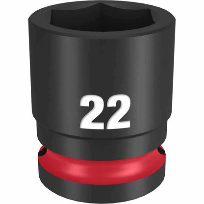 MILWAUKEE SHOCKWAVE 1 2 Drive 22mm Standard 6 Point Impact Socket 49666254