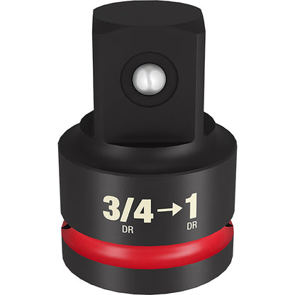 MILWAUKEE SHOCKWAVE 3 4 Drive to 1 Drive Impact Socket Adapter 49666729
