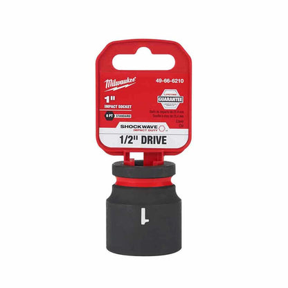 MILWAUKEE SHOCKWAVE 1 2 Drive 1 Standard 6 Point Impact Socket 49666210