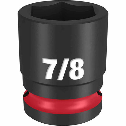 MILWAUKEE SHOCKWAVE 1/2" Drive 7/8" Standard 6 Point Impact Socket 49666208