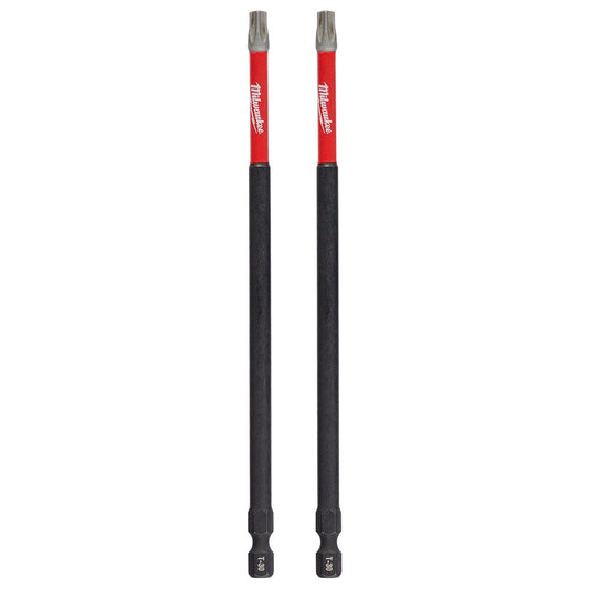 MILWAUKEE SHOCKWAVE Power 150mm (6") Torx T30 Screwdriver Bit - 2 Piece 48324390