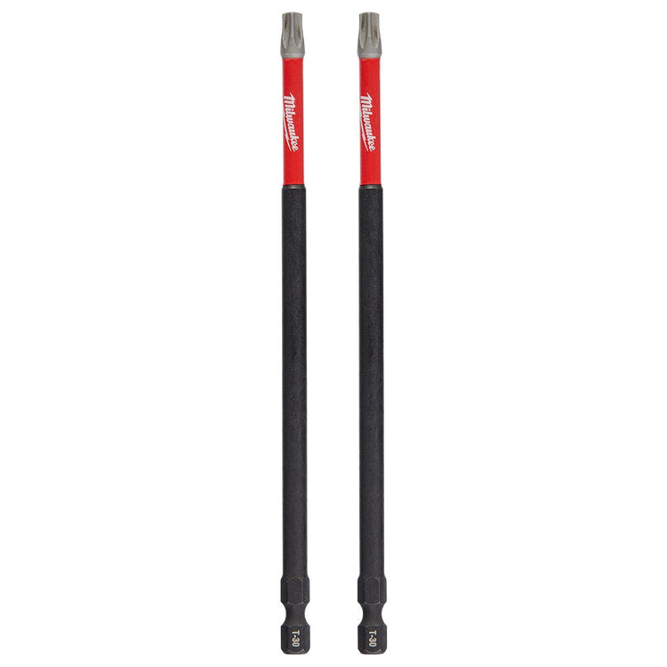 MILWAUKEE SHOCKWAVE Power 150mm (6") Torx T30 Screwdriver Bit - 2 Piece 48324390