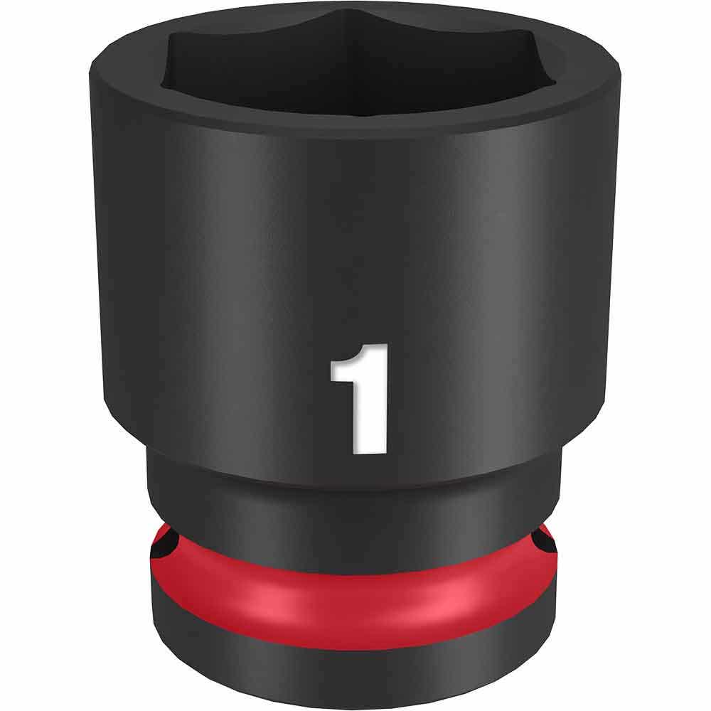 MILWAUKEE SHOCKWAVE 1 2 Drive 1 Standard 6 Point Impact Socket 49666210