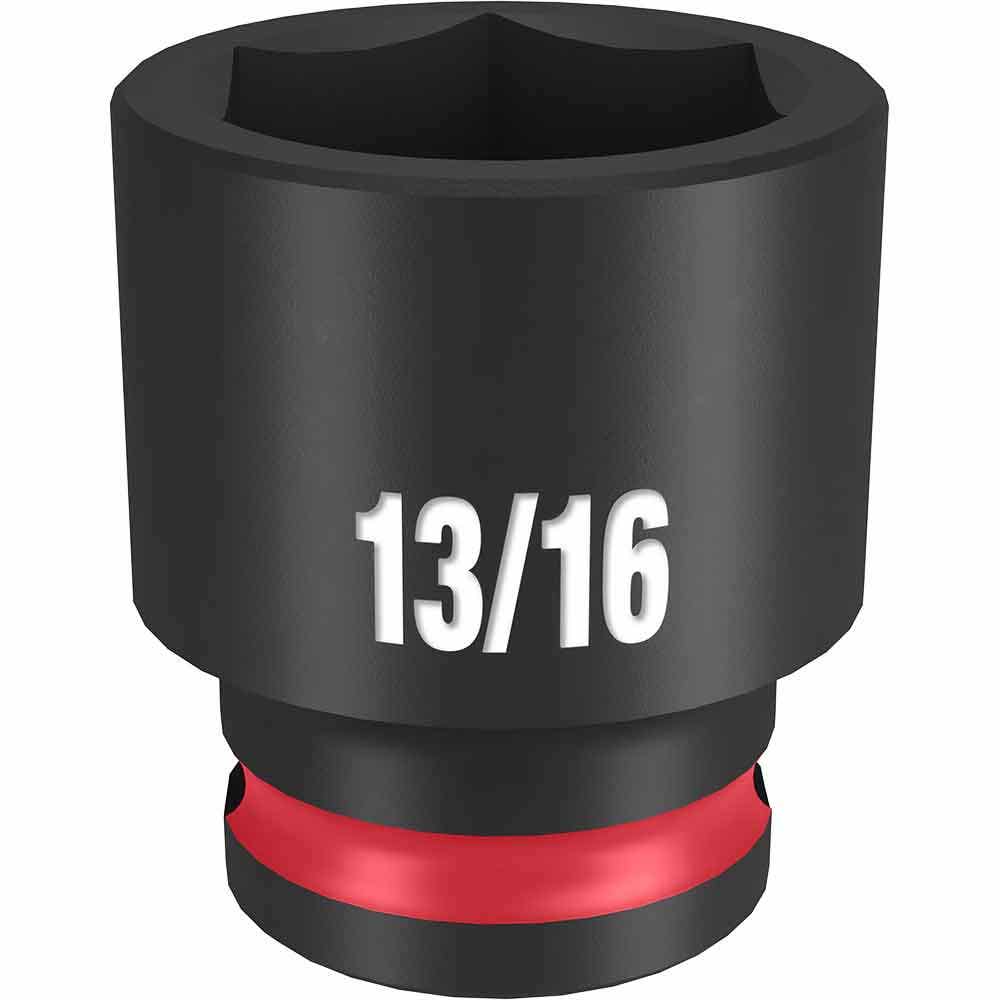 MILWAUKEE SHOCKWAVE 3/8" Drive 13/16" Standard 6 Point Impact Socket 49666111