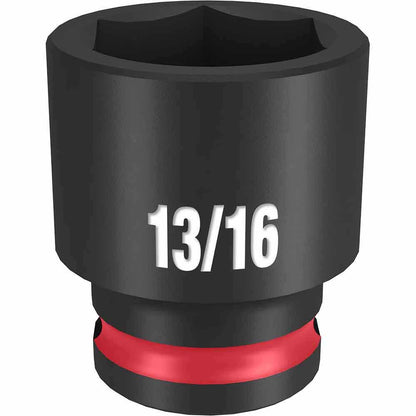 MILWAUKEE SHOCKWAVE 3/8" Drive 13/16" Standard 6 Point Impact Socket 49666111
