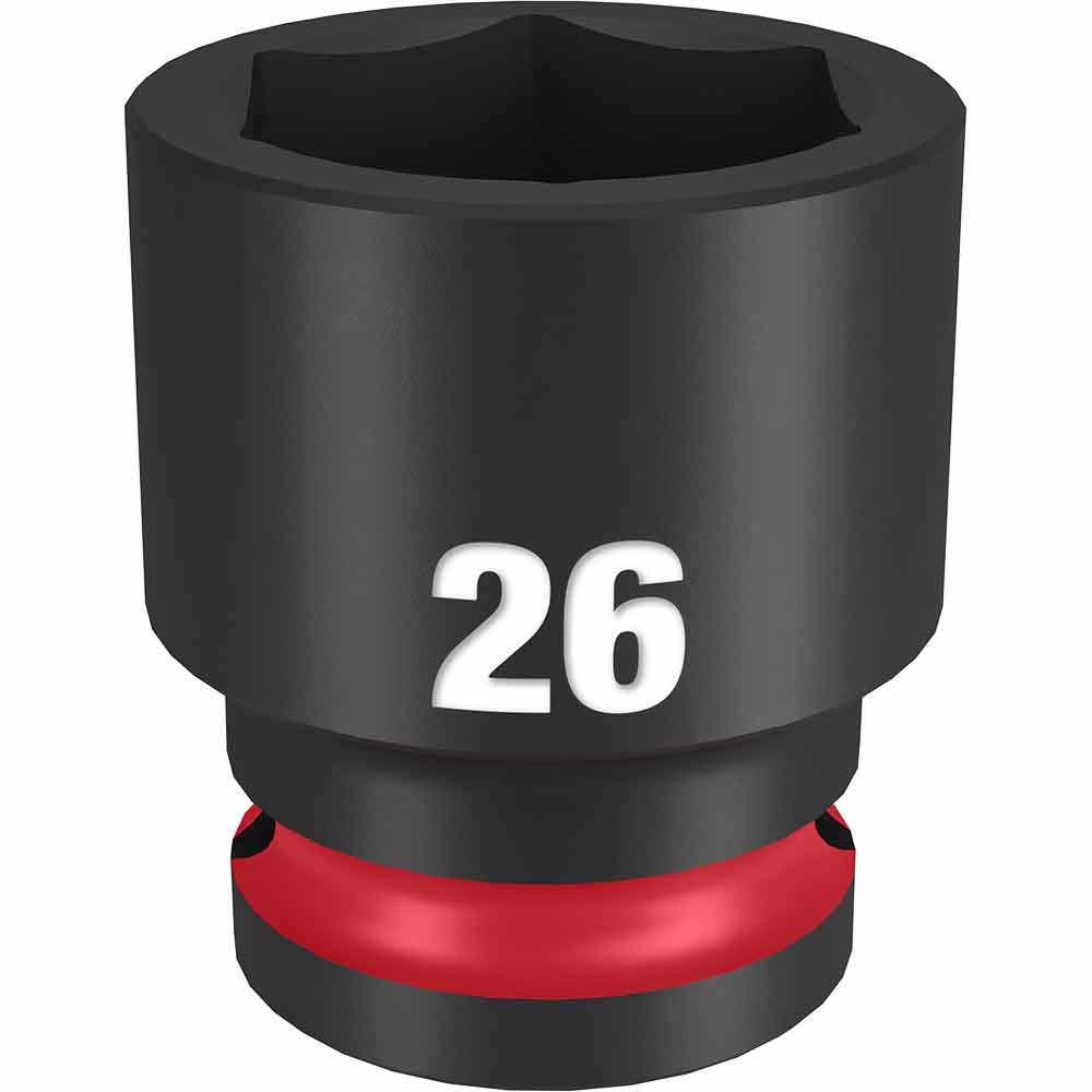 MILWAUKEE SHOCKWAVE 1 2 Drive 26mm Standard 6 Point Impact Socket 49666258