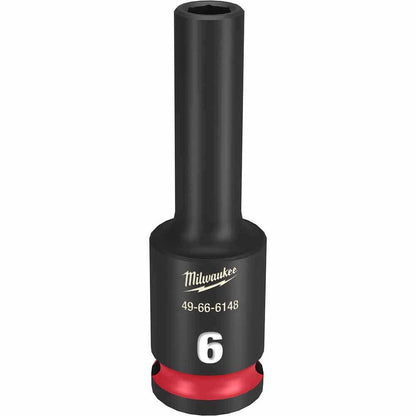 MILWAUKEE SHOCKWAVE 3 8 Drive 6mm Deep 6 Point Impact Socket 49666148
