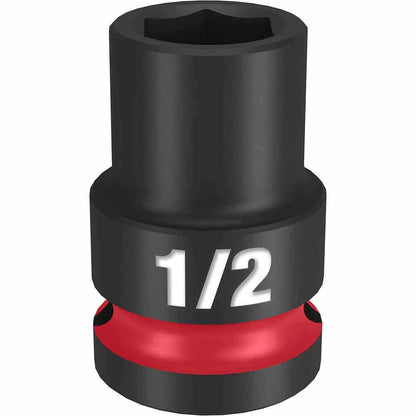 MILWAUKEE SHOCKWAVE 1 2 Drive 1 2 Standard 6 Point Impact Socket 49666202