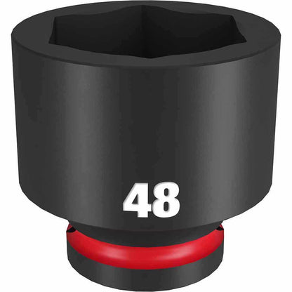 MILWAUKEE SHOCKWAVE 3 4inch Drive 48mm Standard 6 Point Impact Socket 49666386