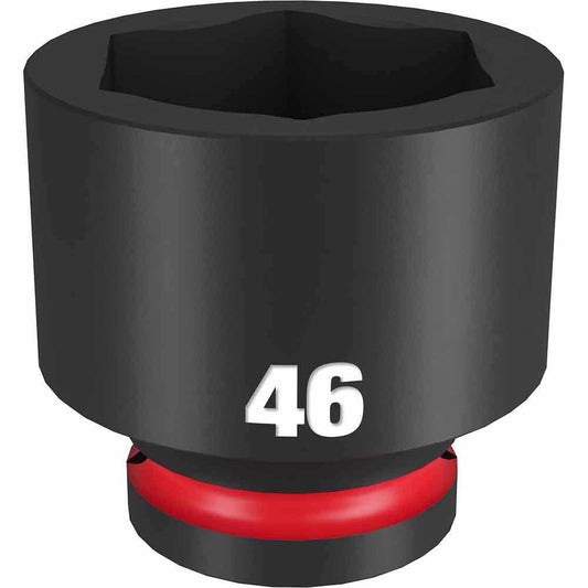MILWAUKEE SHOCKWAVE 3 4inch Drive 46mm Standard 6 Point Impact Socket 49666384