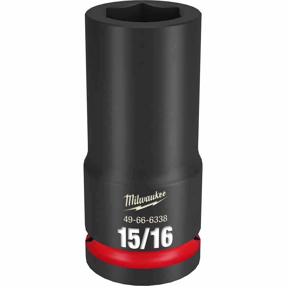 MILWAUKEE SHOCKWAVE 3/4" Drive 15/16" Deep 6 Point Impact Socket 49666338