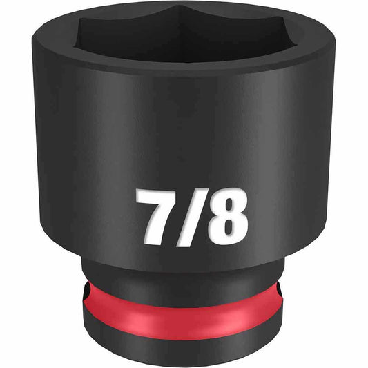MILWAUKEE SHOCKWAVE 3/8" Drive 7/8" Standard 6 Point Impact Socket 49666112