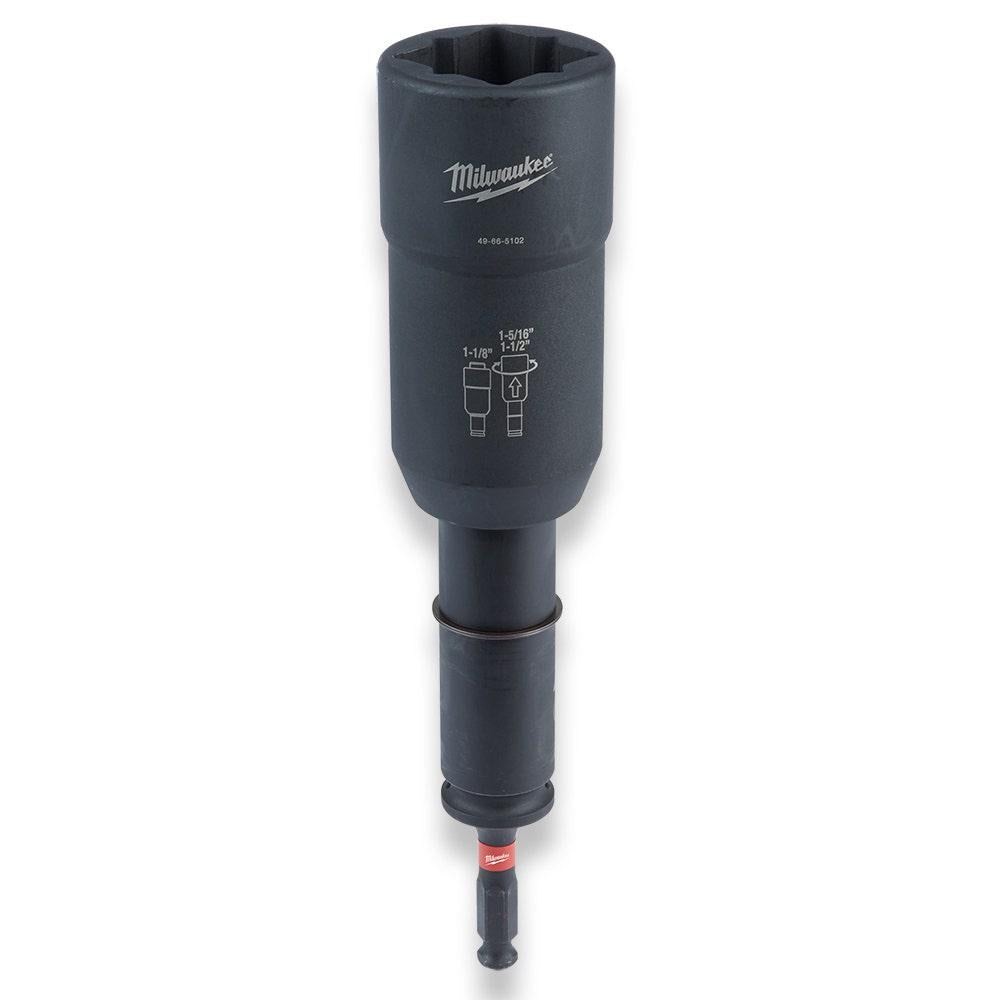 MILWAUKEE Shockwave LineMan's Transmission Utility Socket 3-in-1 49665102