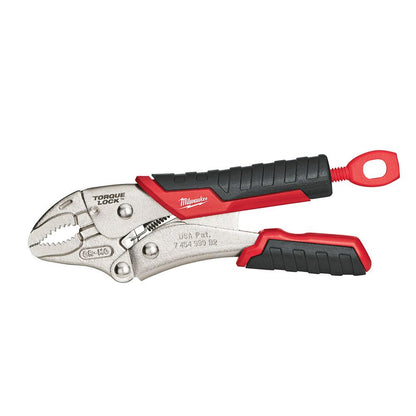 MILWAUKEE Torque Lock 125mm Soft Grip Curved Jaw Locking Plier 48223405