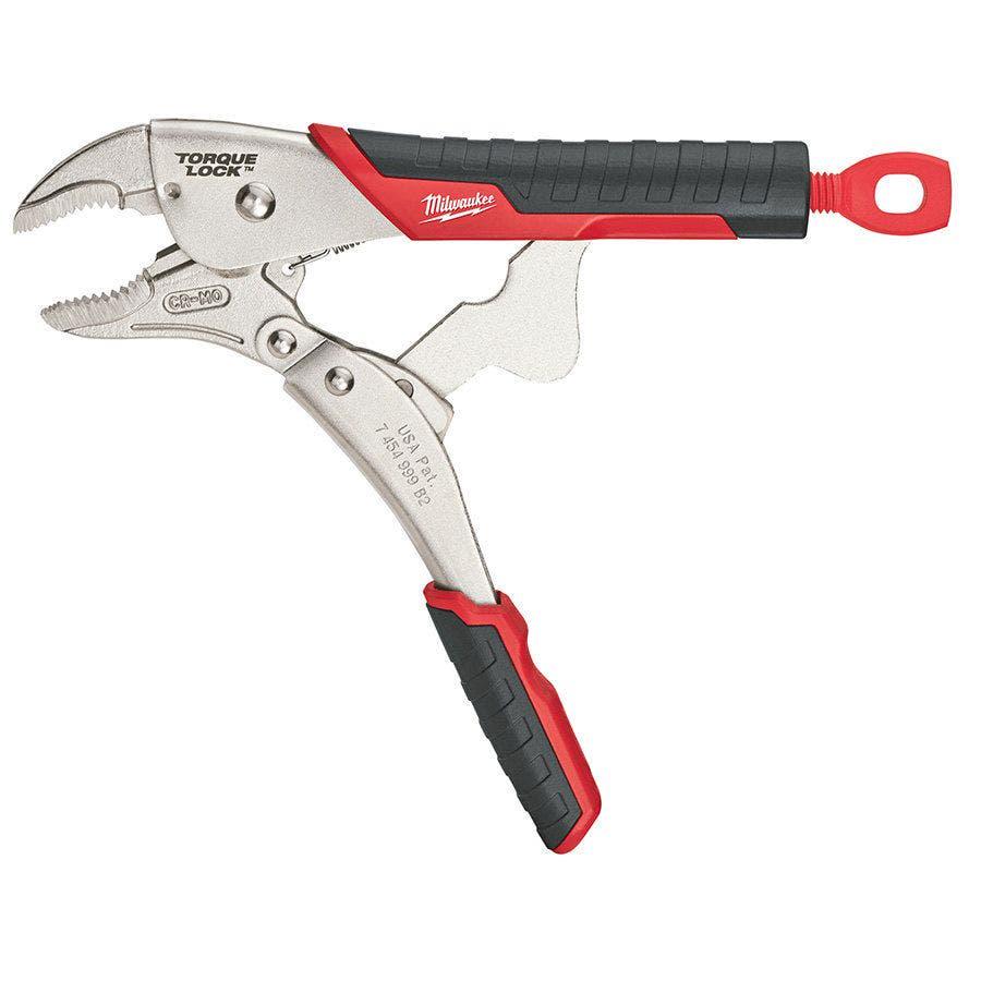 MILWAUKEE Torque Lock 250mm Curved Jaw Soft Grip Locking Plier 48223410
