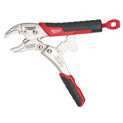MILWAUKEE Torque Lock 175mm Curved Jaw Soft Grip Locking Plier 48223407