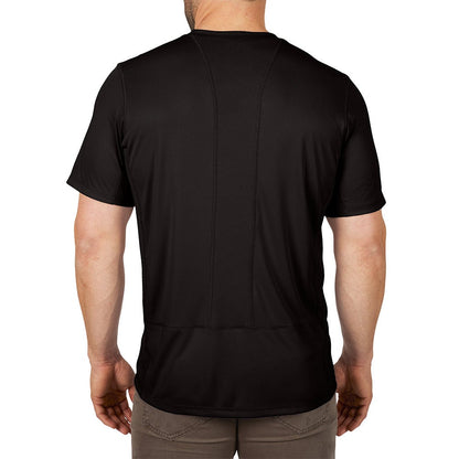 MILWAUKEE WORKSKIN Light Shirt Short Sleeve Black 414B