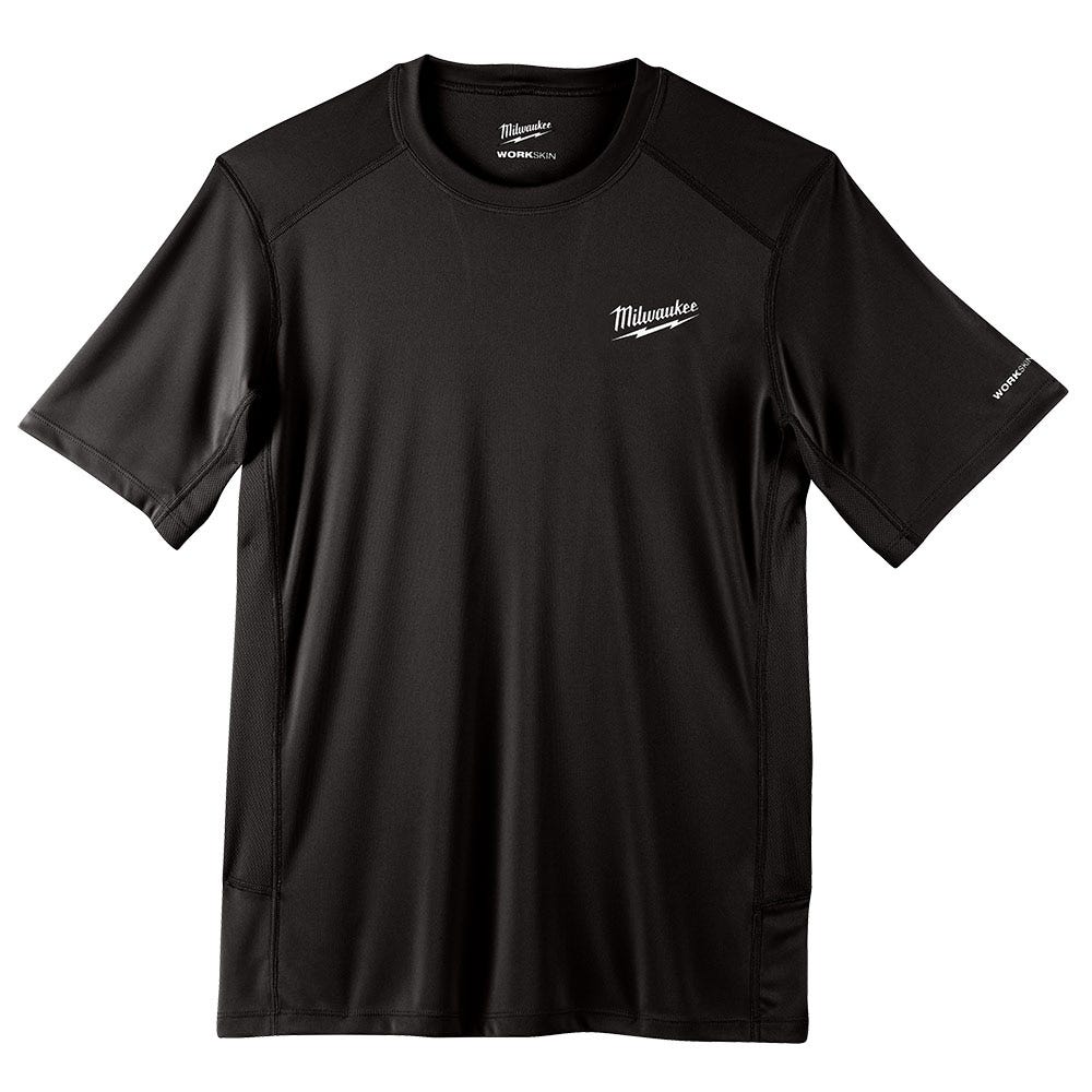 MILWAUKEE WORKSKIN Light Shirt Short Sleeve Black 414B
