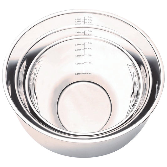 MIU Stainless Steel Mixing Bowls 3 Piece
